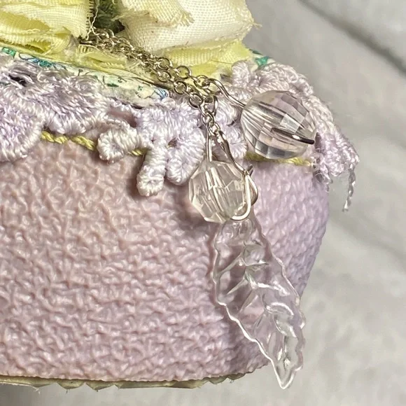 NWOT Irregular Choice platform ballet flats,lilac/mint floral,lace,flower, 7.5 - Picture 12 of 16